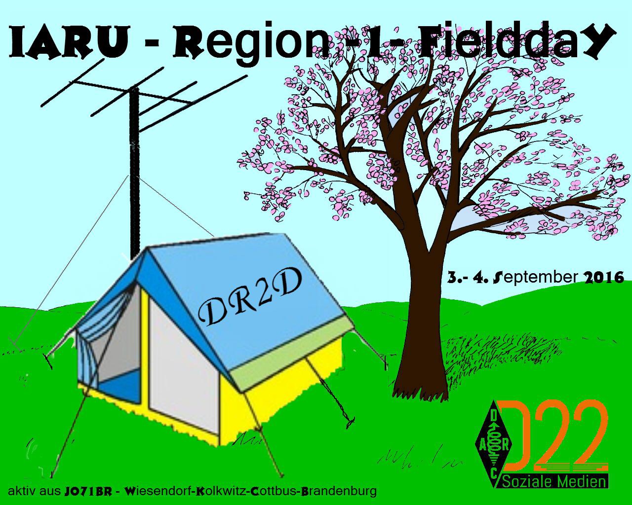 IARU – Region 1 Fieldday 2016
